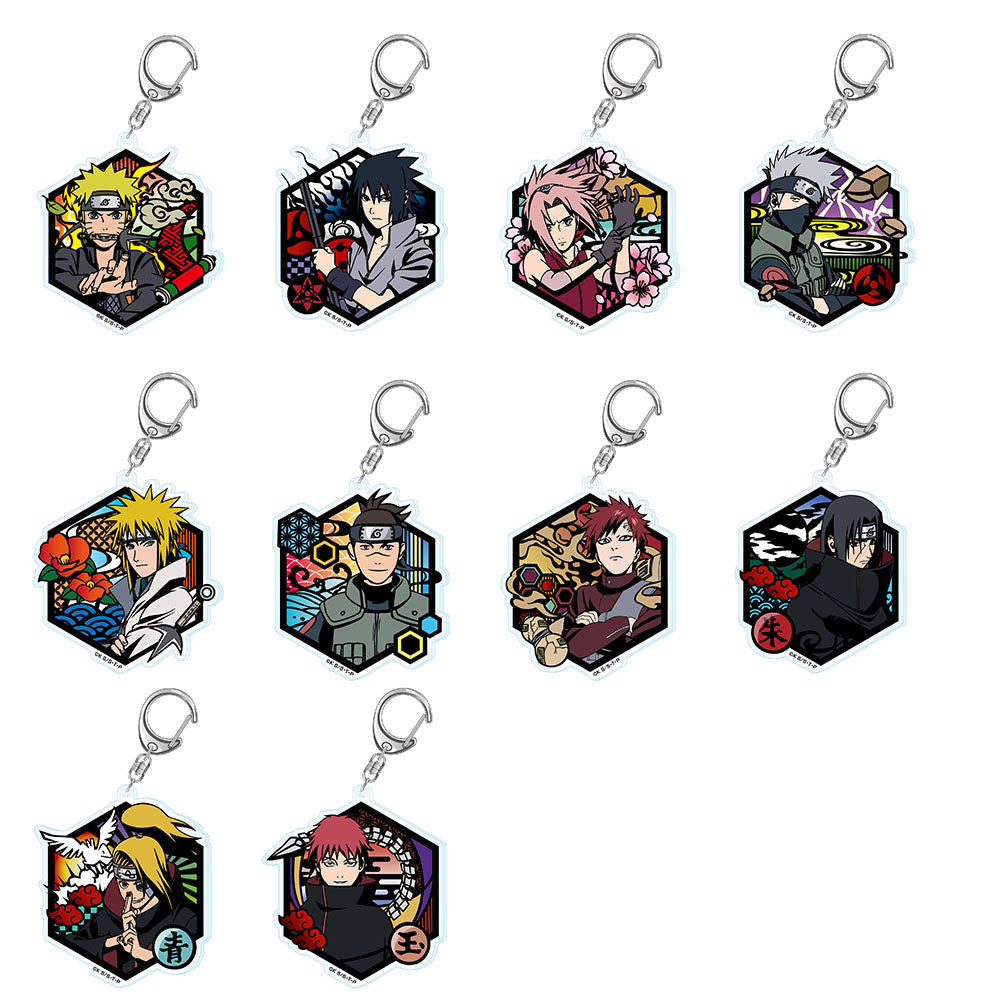 NARUTO 切り絵シリーズ アクリルキーホルダー サソリ