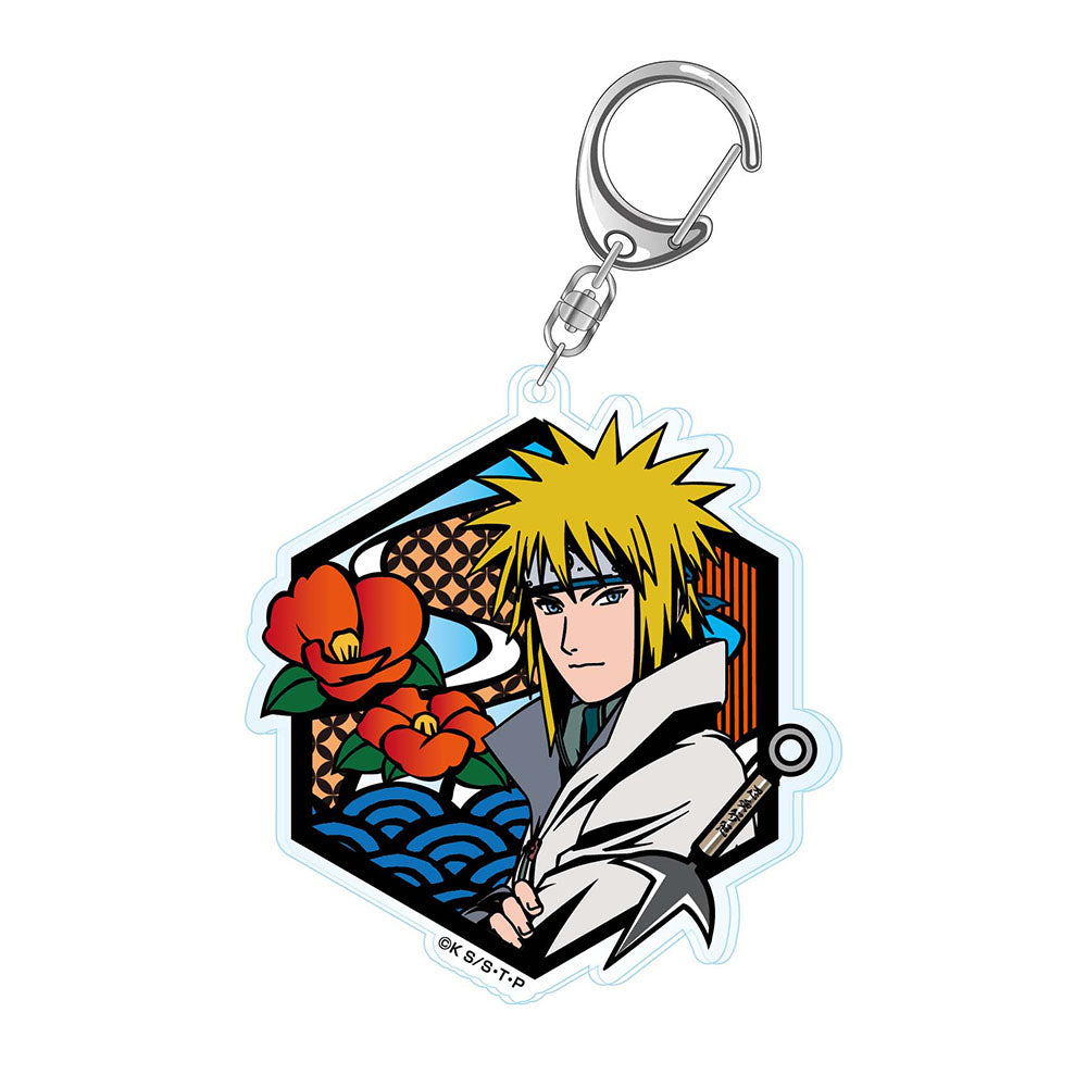 NARUTO 切り絵シリーズ アクリルキーホルダー 波風ミナト – JUMP SHOP 