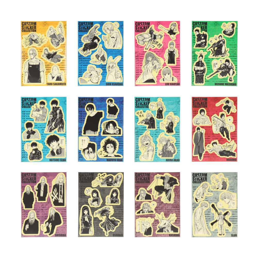 SAKAMOTO DAYS フレークステッカー30枚 SAKAMOTO DAYS フレークステッカー30枚 グッズ-シール】SAKAMOTO