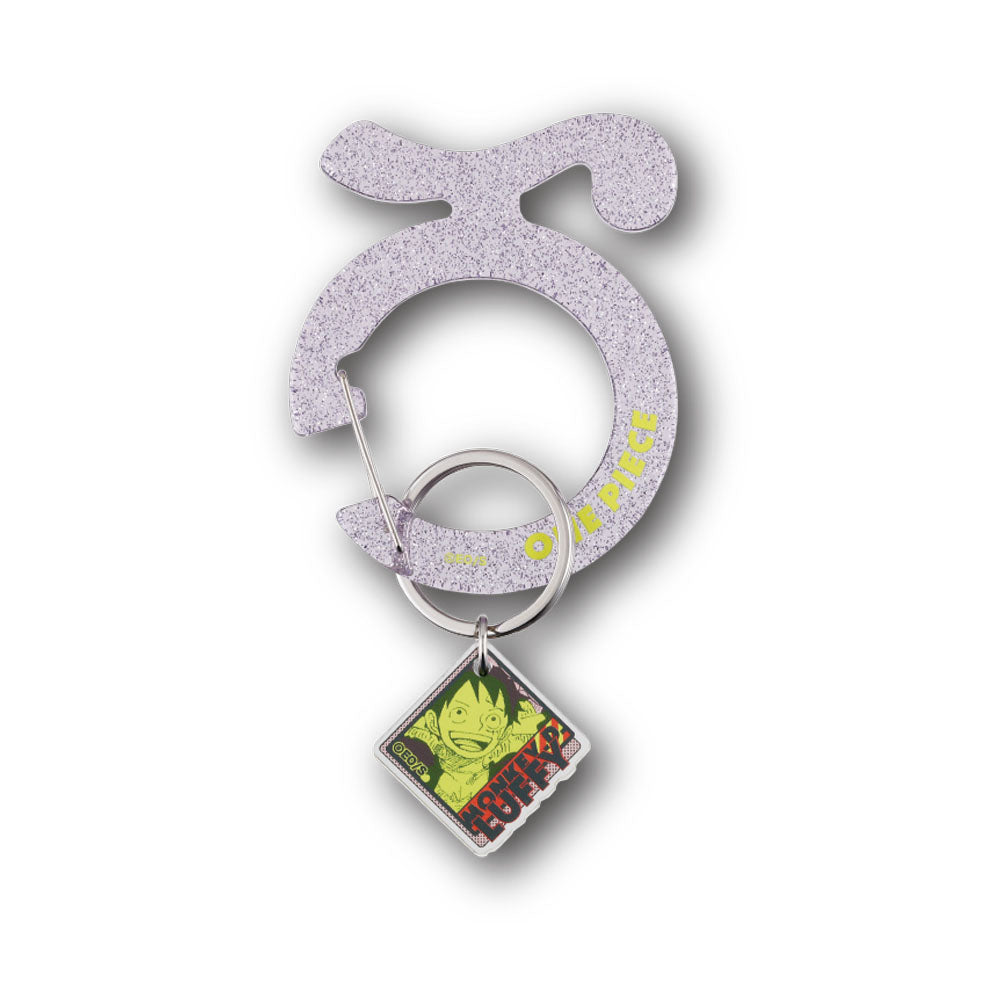 『ONE PIECE』チャーム付きアクリルカラビナ ルフィ