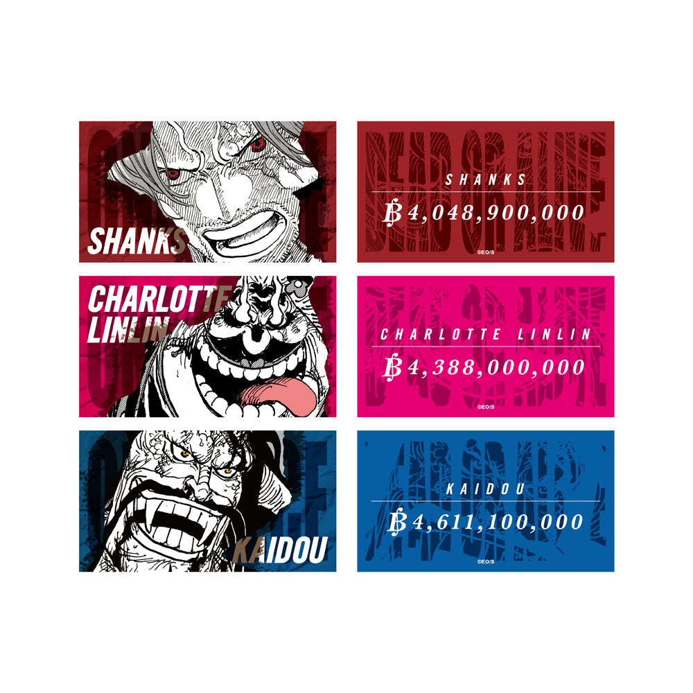 『ONE PIECE』キャラクターズコレクションカード3枚入り(全7組/ランダム1組入り)