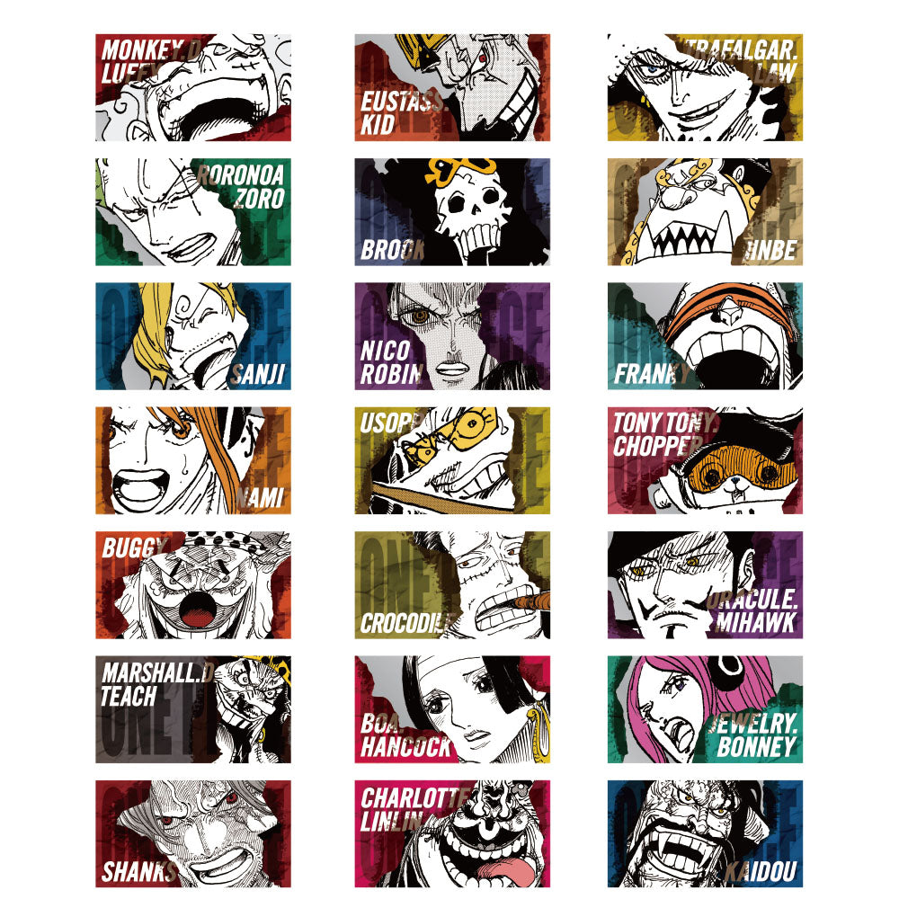 ONE PIECE』キャラクターズコレクションカード３枚入り（全７組／ランダム１組入り） – JUMP SHOPオンライン