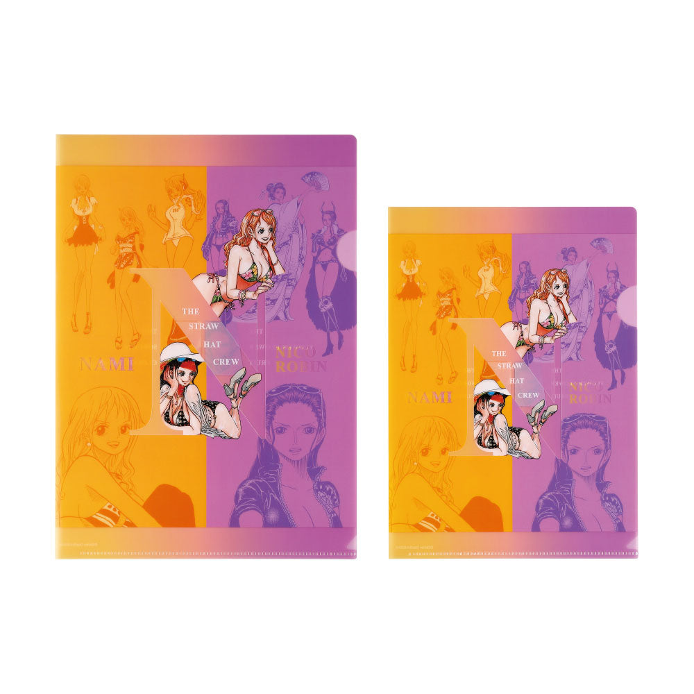 『ONE PIECE』クリアファイル2枚セット(A4&B5)ナミ&ロビン