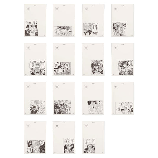 『ONE PIECE』効果音ポストカードコレクション 第3弾 (全15種/ランダム1種入り)