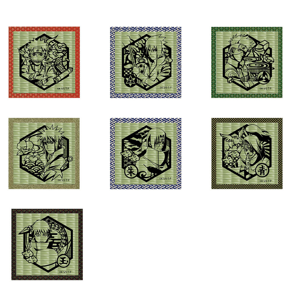 NARUTO 切り絵シリーズ 畳コースター サソリ