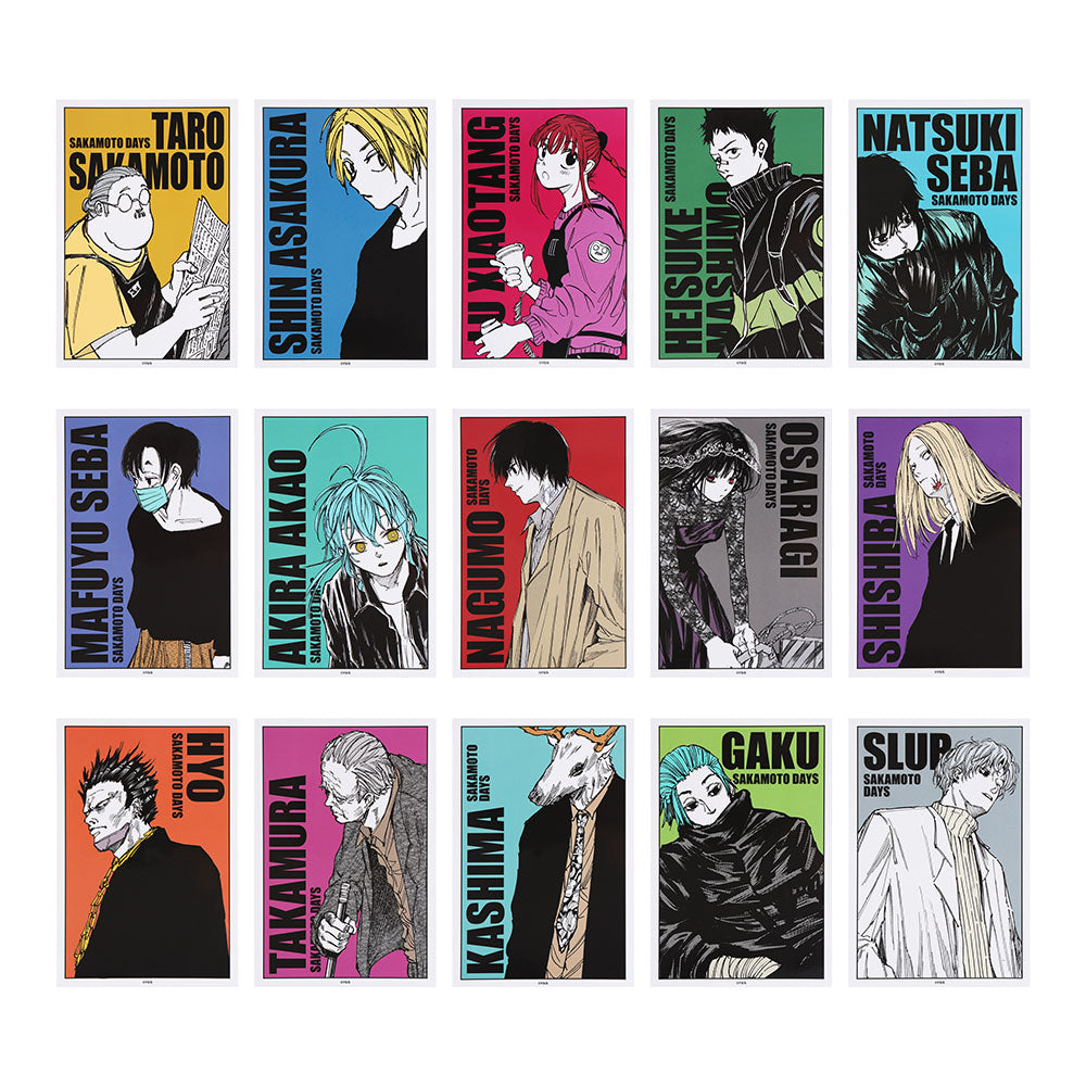 『SAKAMOTO DAYS』ターゲットブロマイドコレクション (全15種/ランダム1種入り)