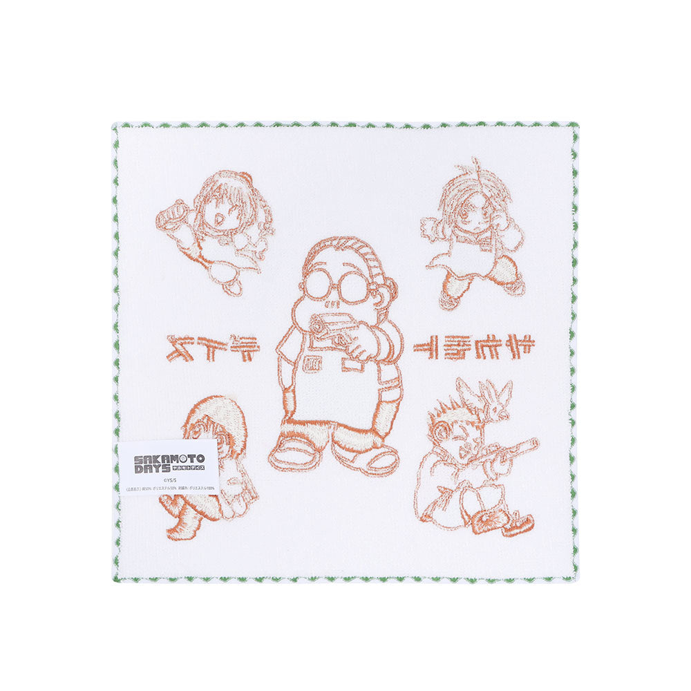 『SAKAMOTO DAYS』刺繍ミニタオル