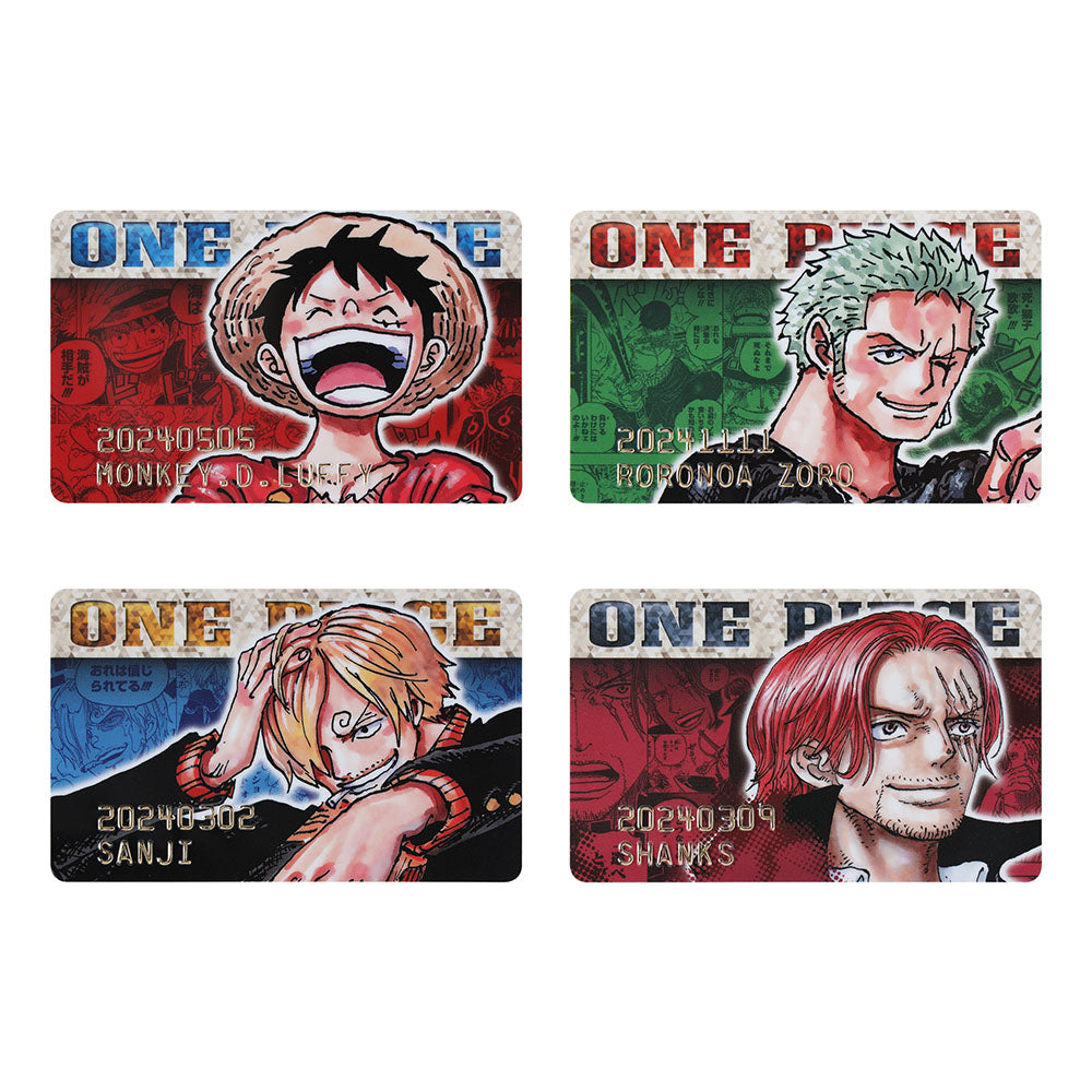 ONE PIECE』バースデイコレクションカード2024 4枚セット（ルフィ