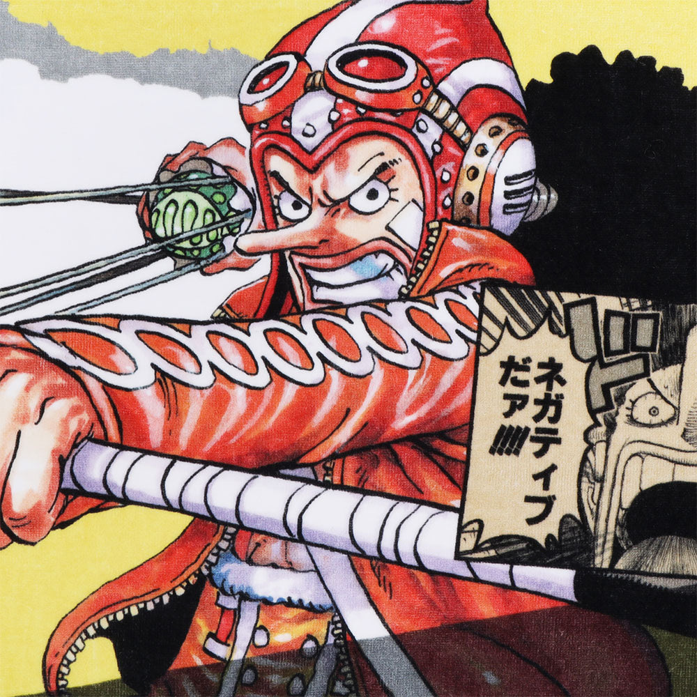 『ONE PIECE』フルカラーフェイスタオル ウソップ