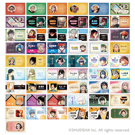 「週刊少年ジャンプ」名刺カードコレクション 第4弾(全55種/ランダム3種入り)