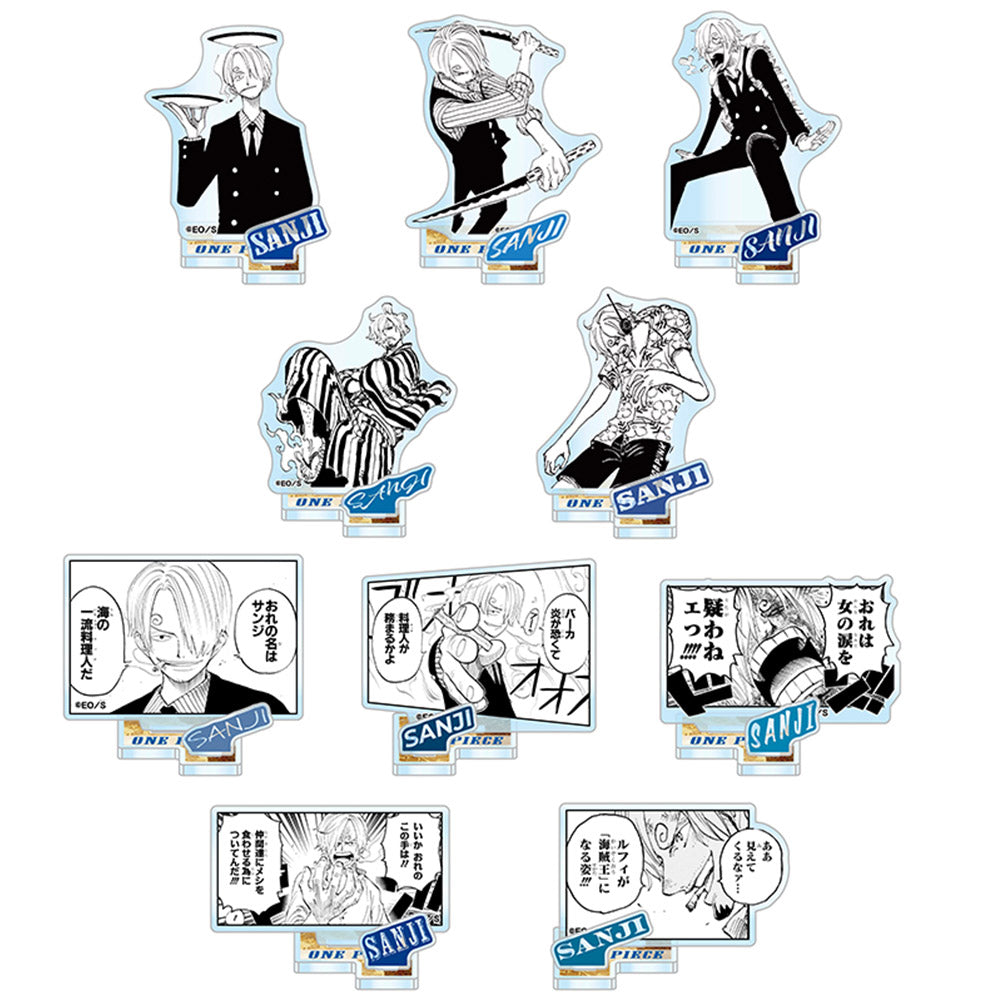 『ONE PIECE』アクリルフィギュアコレクション“HEROES” サンジ Vol.1 (全10種/ランダム1種入り)
