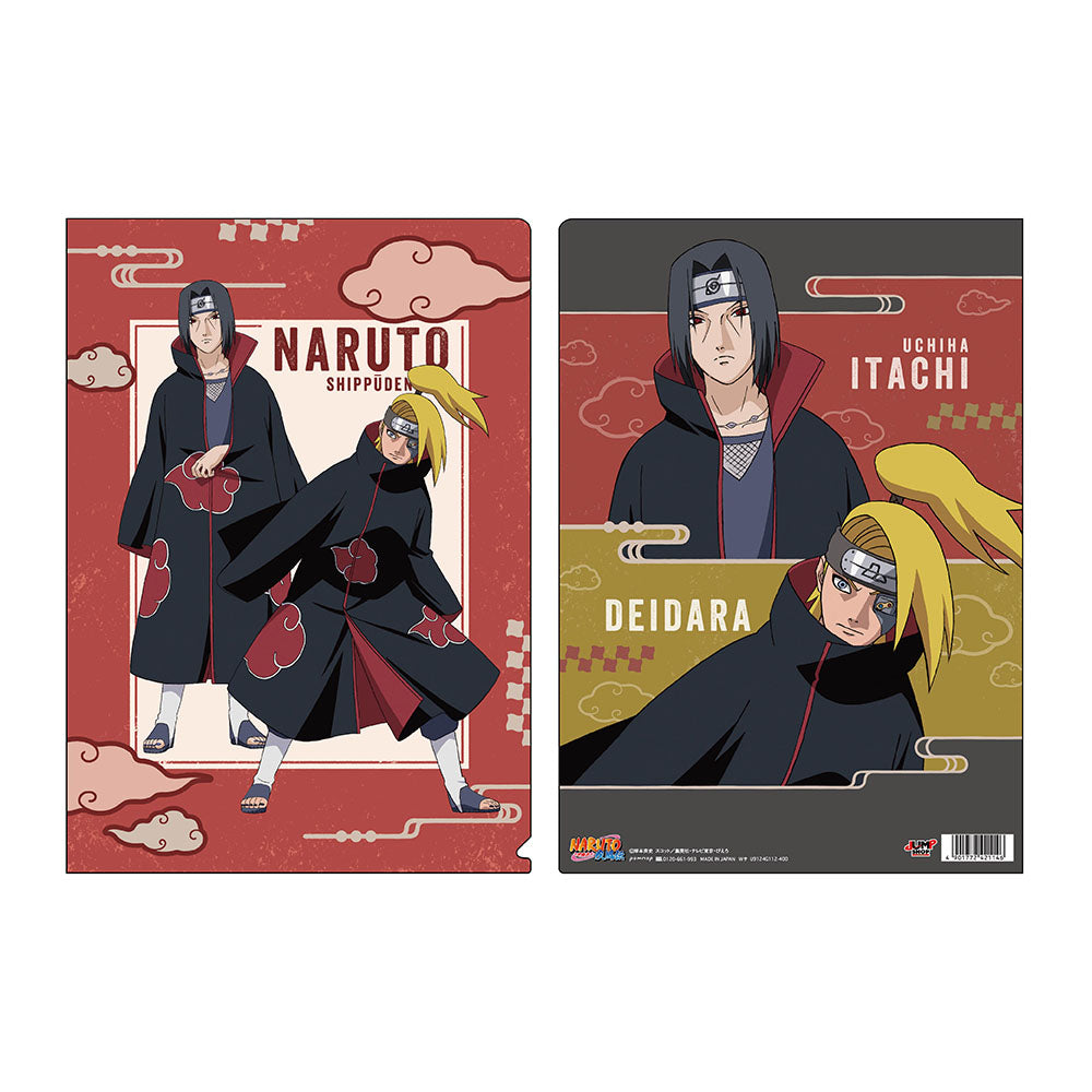NARUTOA4クリアファイル(B イタチ・デイダラ)<ジャンプショップ限定>