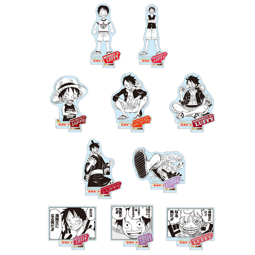 『ONE PIECE』アクリルフィギュアコレクション“HEROES” モンキー・D・ルフィ Vol.1 (全10種/ランダム1種入り)