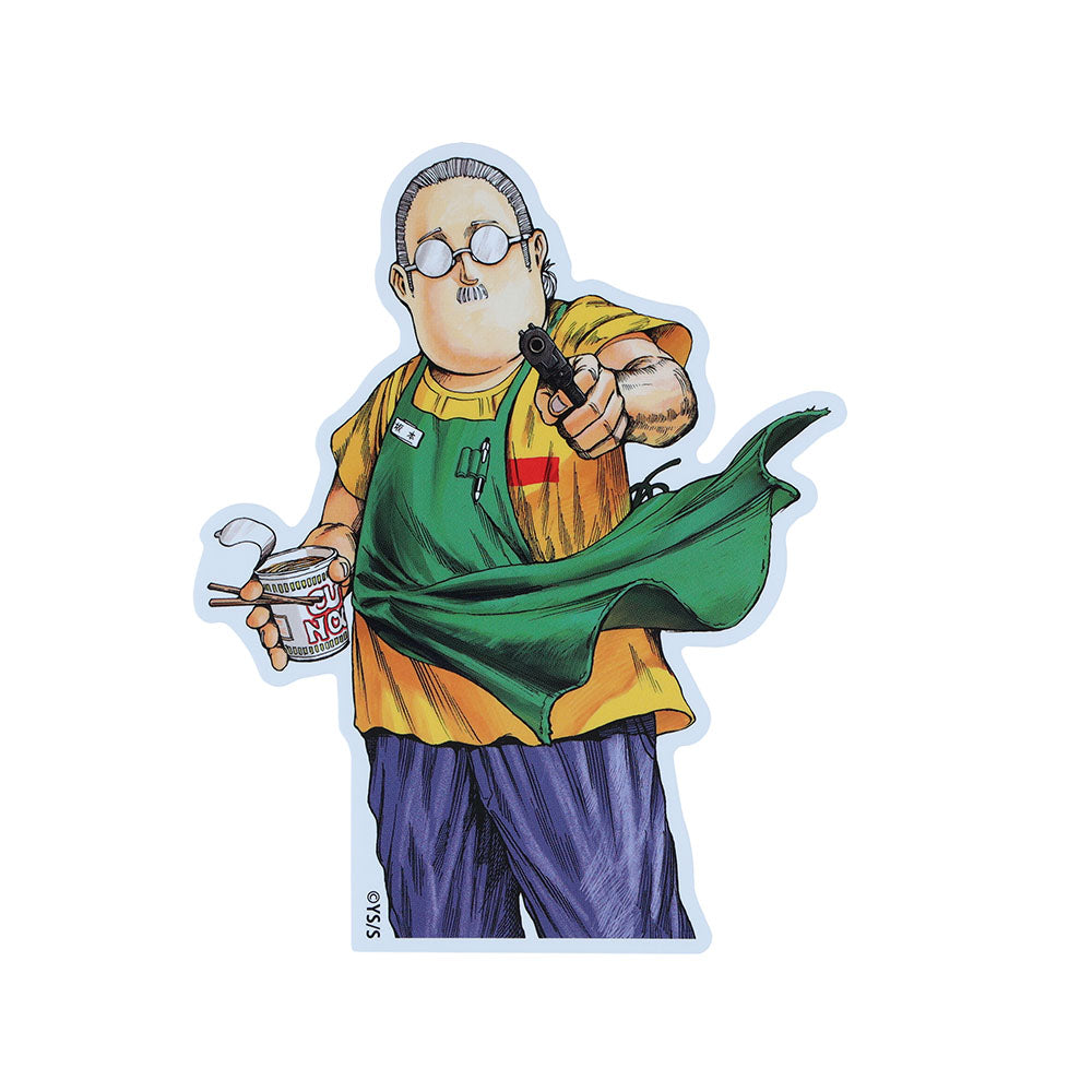 『SAKAMOTO DAYS』ダイカットステッカー 坂本太郎(JCカバーイラスト)