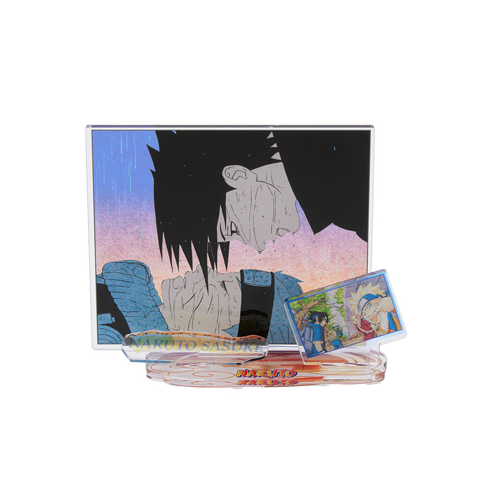 『NARUTO-ナルト-』エモーショナルアクリルジオラマ うずまきナルト&うちはサスケ