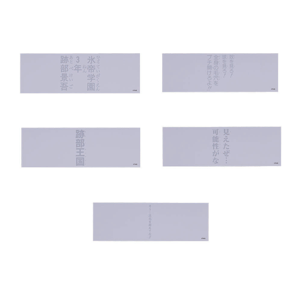 『新テニスの王子様』眼力(インサイト)カード 5枚セット