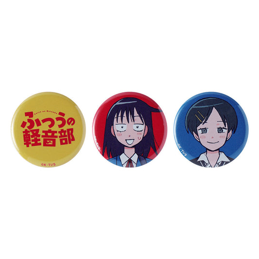 『ふつうの軽音部』mini缶バッジ3個セット