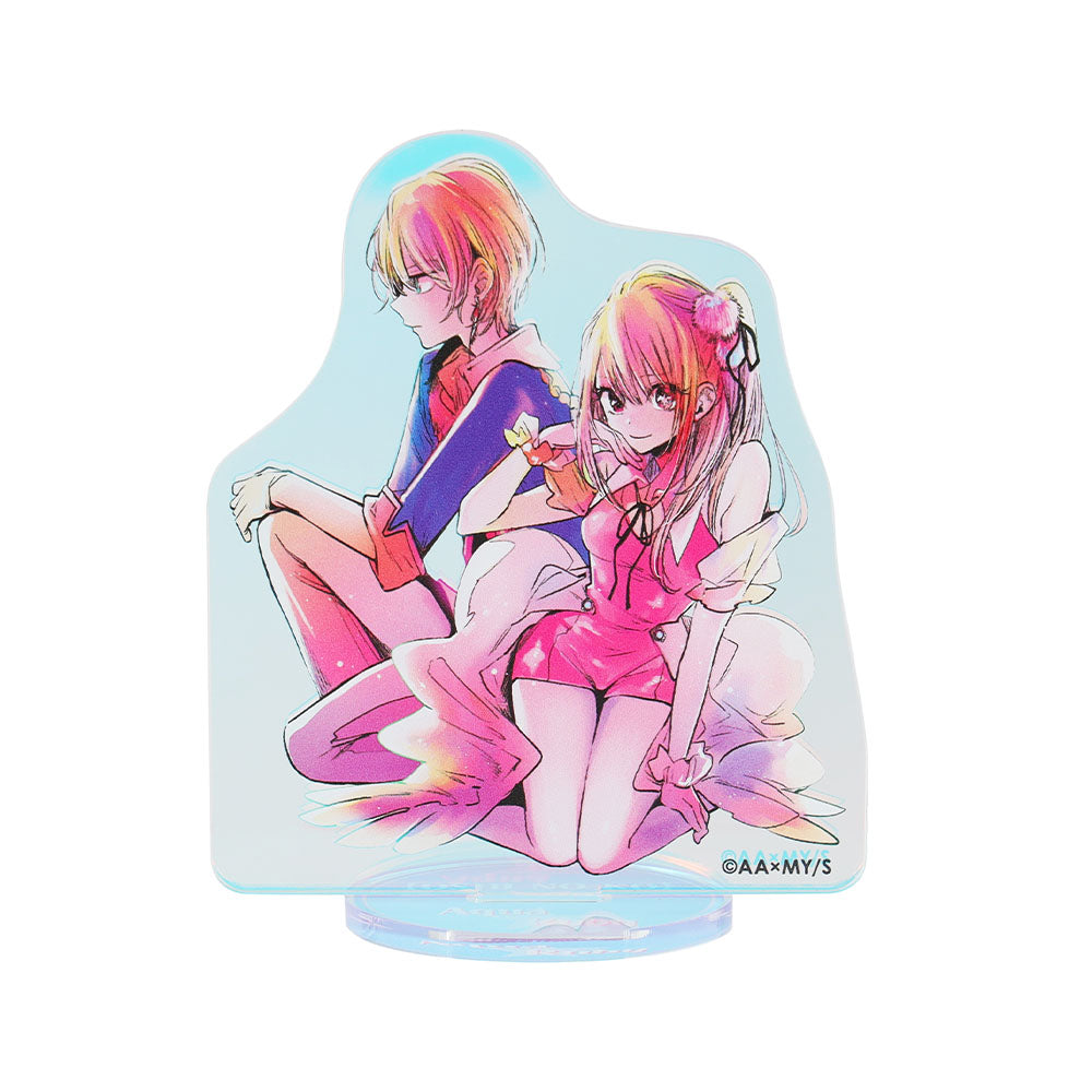 『【推しの子】』オーロラアクリルスタンド ルビー&アクア Smiling