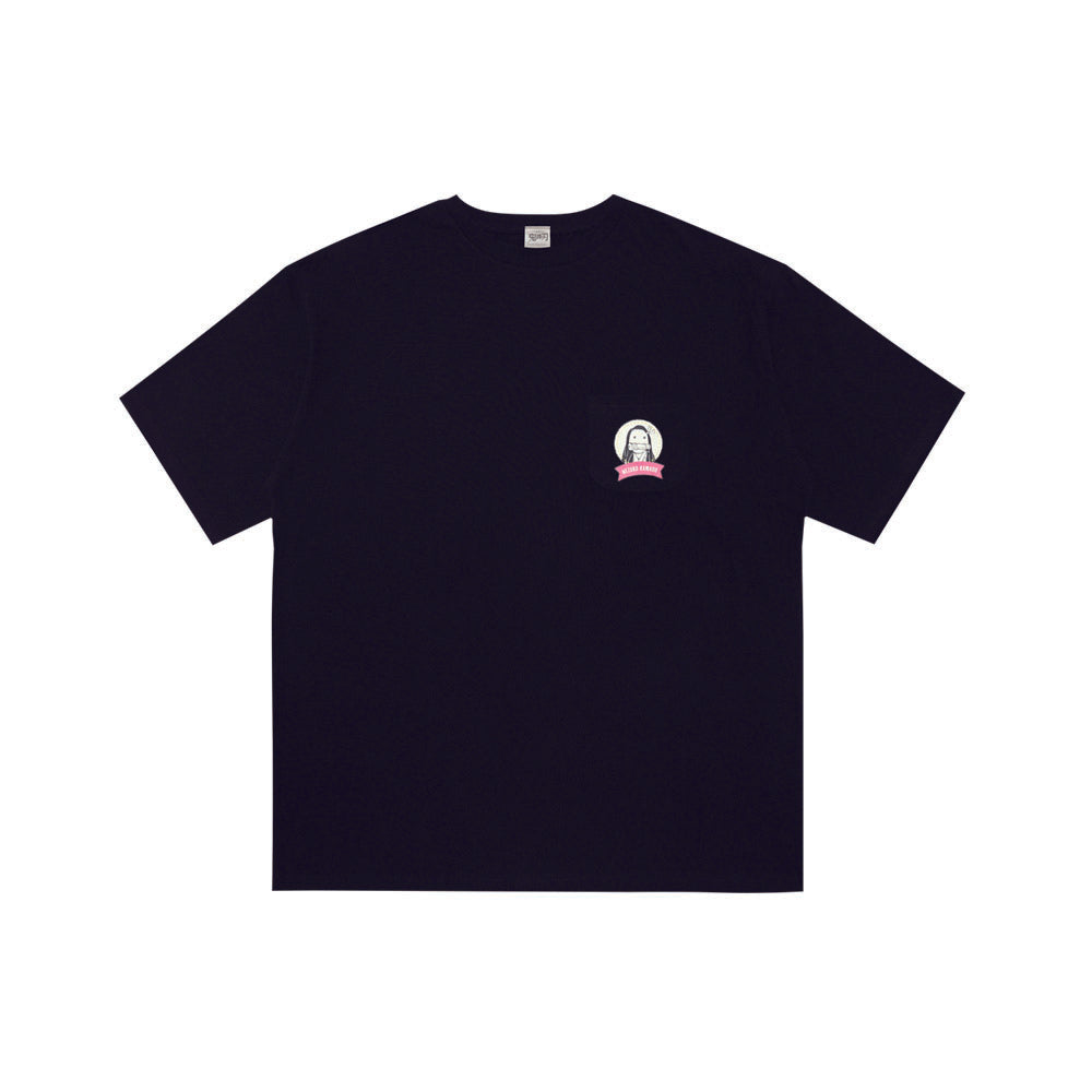 『鬼滅の刃』ポケット付きビッグシルエットTシャツ “HEROES” 竈門禰豆子