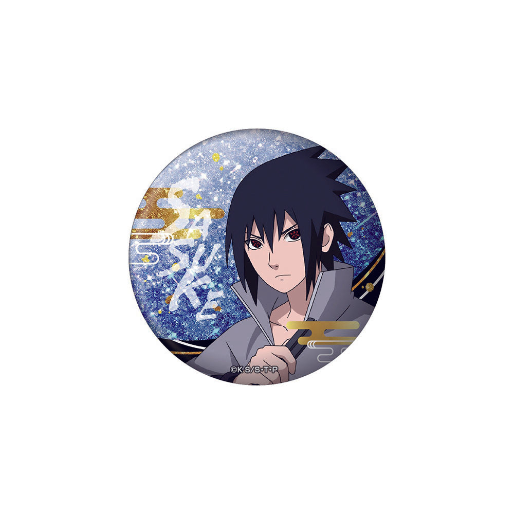 NARUTO-ナルト- 疾風伝 グリッター缶バッジ Vol.2 うちはサスケ