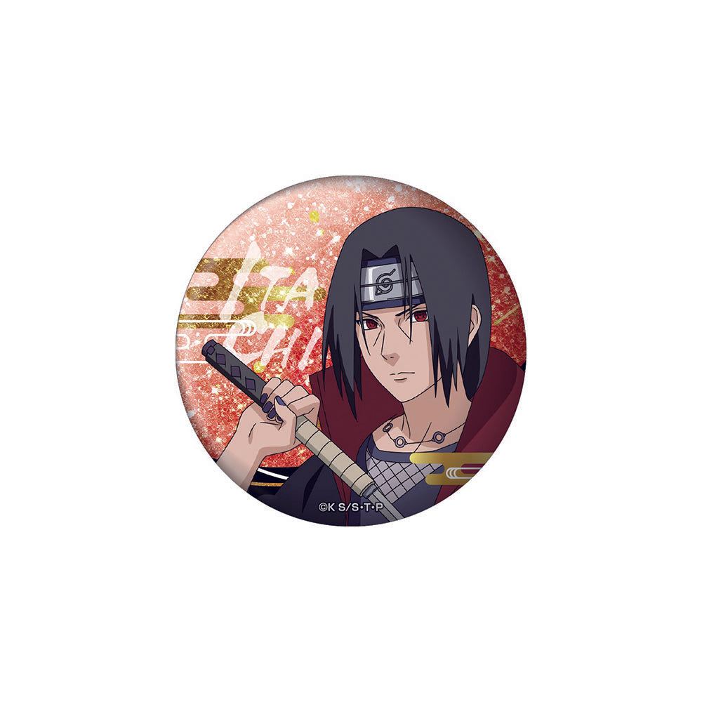 NARUTO-ナルト- 疾風伝 グリッター缶バッジ Vol.2 うちはイタチ