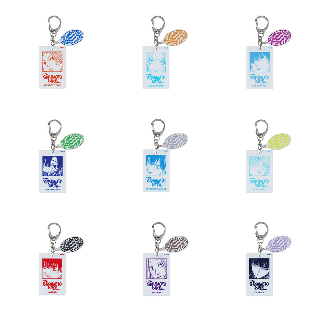 『SAKAMOTO DAYS』ホワイトアクリルキーホルダーコレクション (全9種/ランダム1種入り)