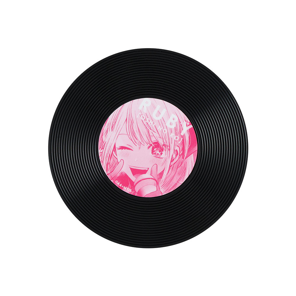 『【推しの子】』アクキー&レコード風コースターセット ルビー