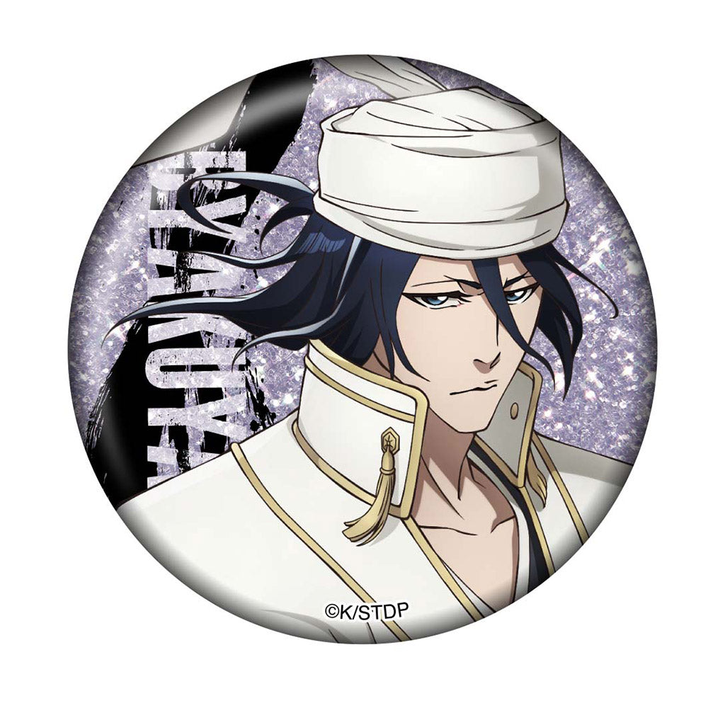 BLEACH千年血戦篇 グリッター缶バッジ 朽木白哉