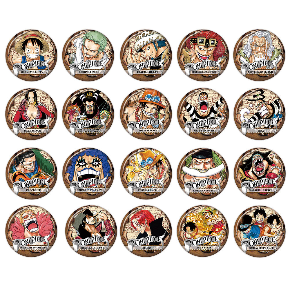 『ONE PIECE』コレクション缶バッジ 第2弾(全20種)