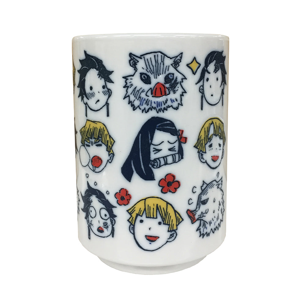 鬼滅の刃 痣発現湯のみ　へんてこ顔湯のみ 鬼滅の刃』へんてこ顔湯のみ – JUMP SHOPオンライン