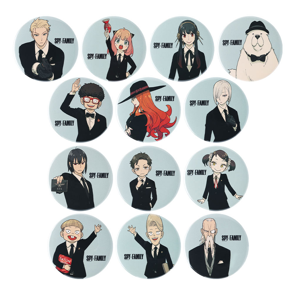 『SPY×FAMILY』コレクション缶バッジ (全13種/ランダム1種入り) <SPY×FAMILY展>
