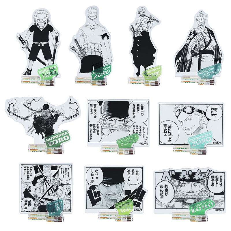 『ONE PIECE』アクリルフィギュアコレクション“HEROES” ロロノア・ゾロ Vol.1 (全10種/ランダム1種入り)