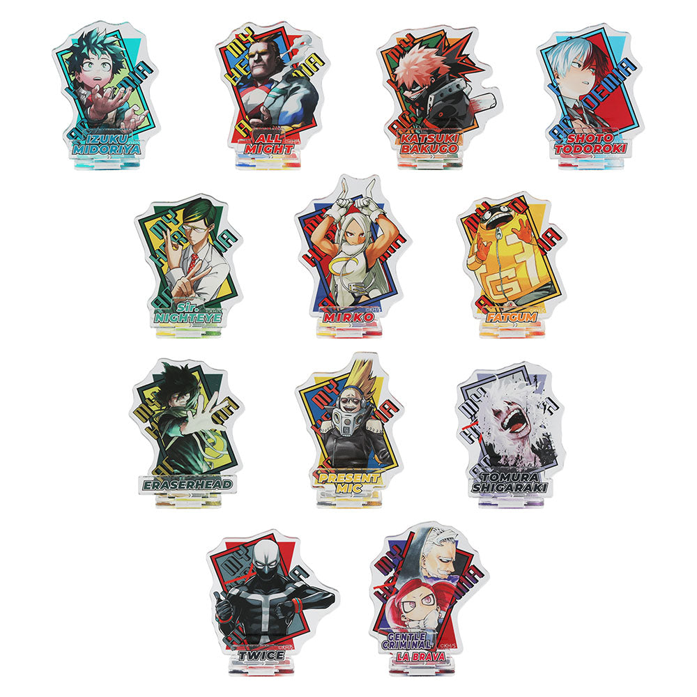 お手軽価格で贈りやすい 僕のヒーローアカデミア』アクリルフィギュアコレクション 第3弾 ゲームキャラクター