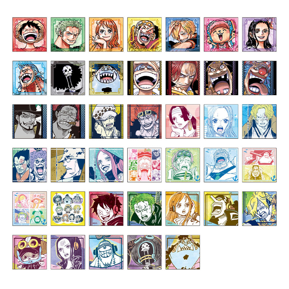 『ONE PIECE』スクエアステッカーコレクション 第1弾 (全40種/ランダム4種入り)