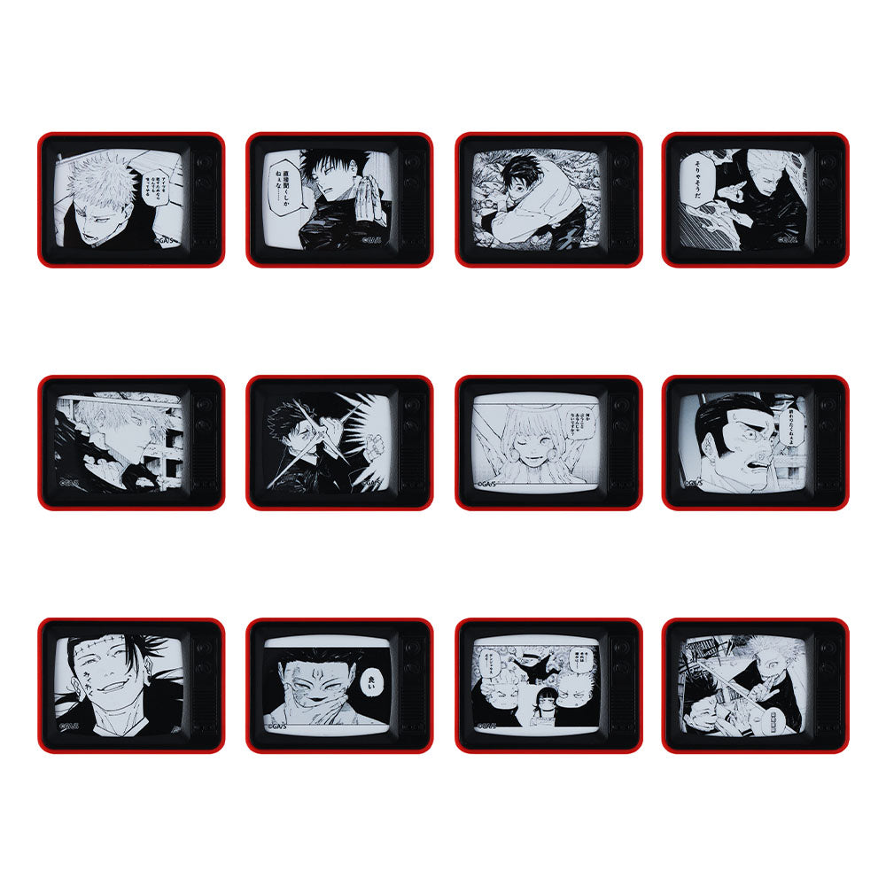 『呪術廻戦』ミニチュアテレビフレームマグネット 全種セット (全12種入り)