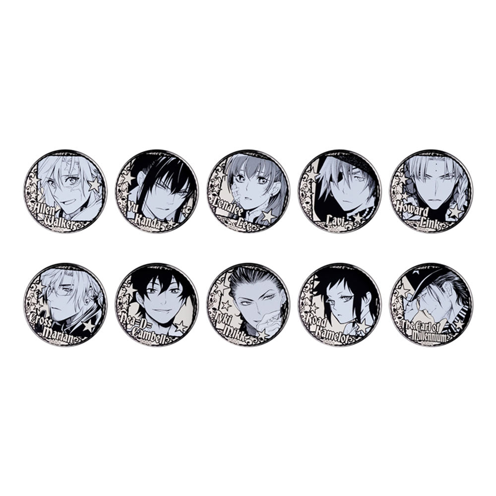 無料発送 D.Gray-man』白銀バッジコレクション （全10種／ランダム1 第1弾 ピンズ・ピンバッジ・缶バッジ
