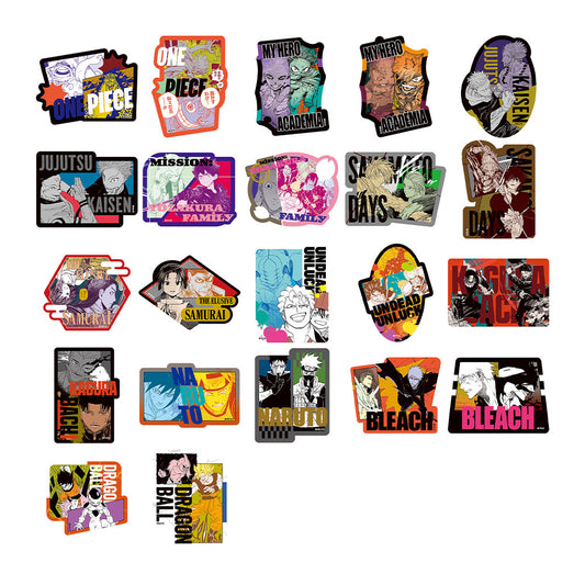 「週刊少年ジャンプ」ステッカーコレクション-Hero VS Villain- (全22種/ランダム2種入り)