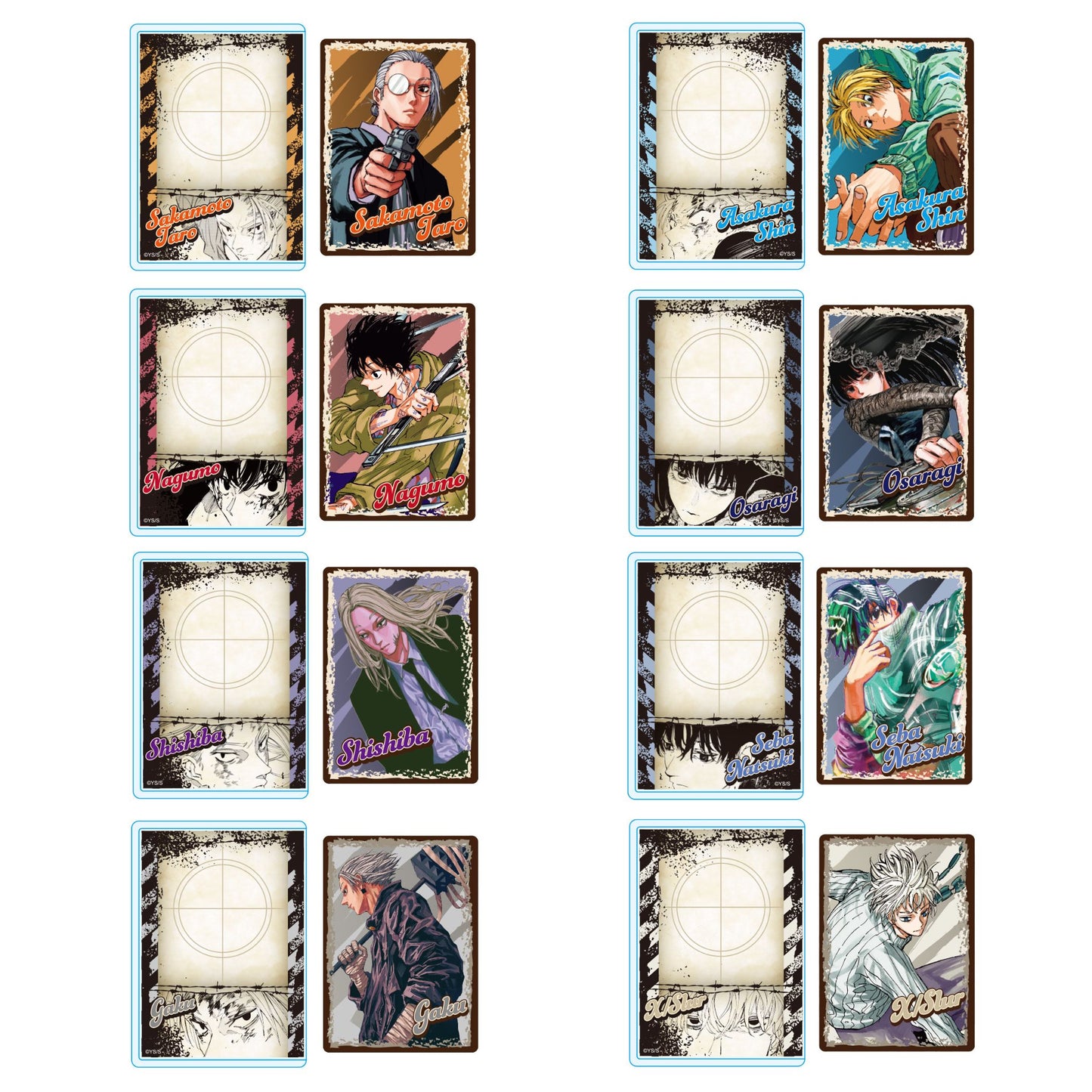 『SAKAMOTO DAYS』キャラカードコレクション カードケース付き 第1弾 (全8種/ランダム1種入り)