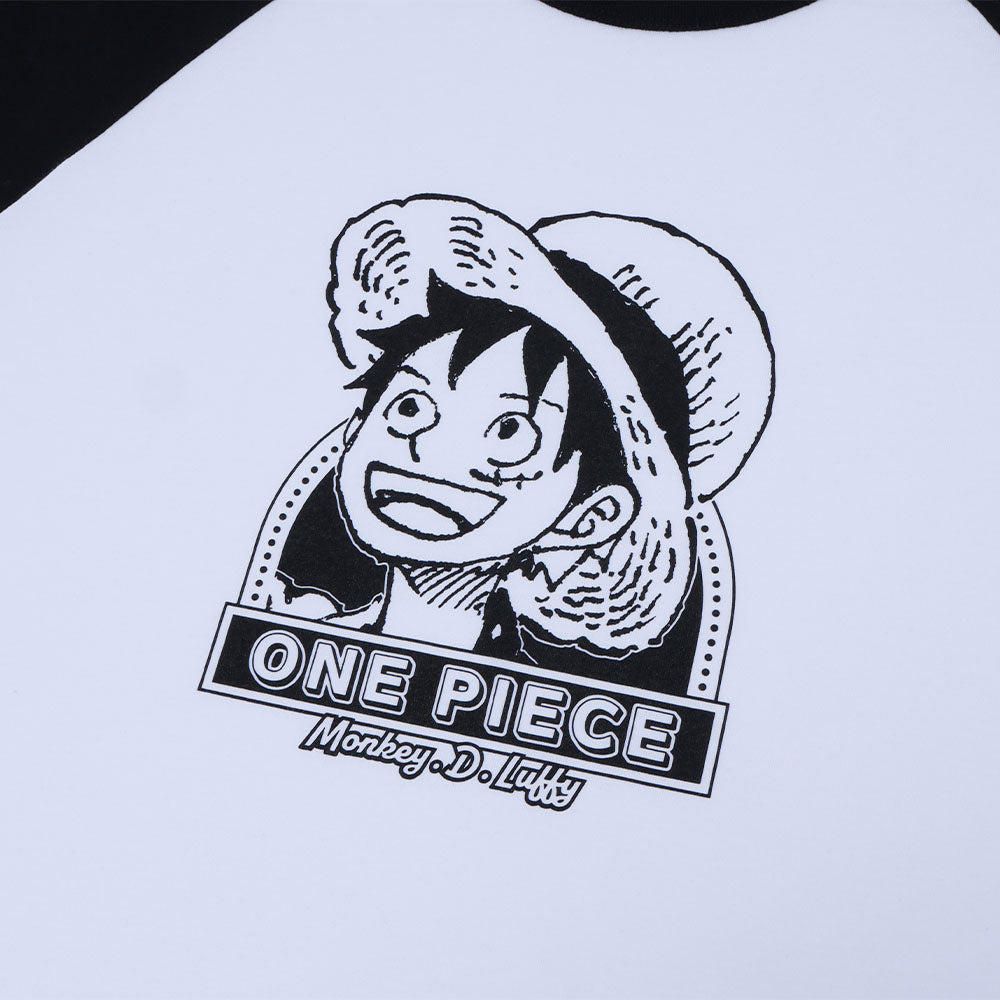 『ONE PIECE』ラグランTシャツ “HEROES” モンキー・D・ルフィ
