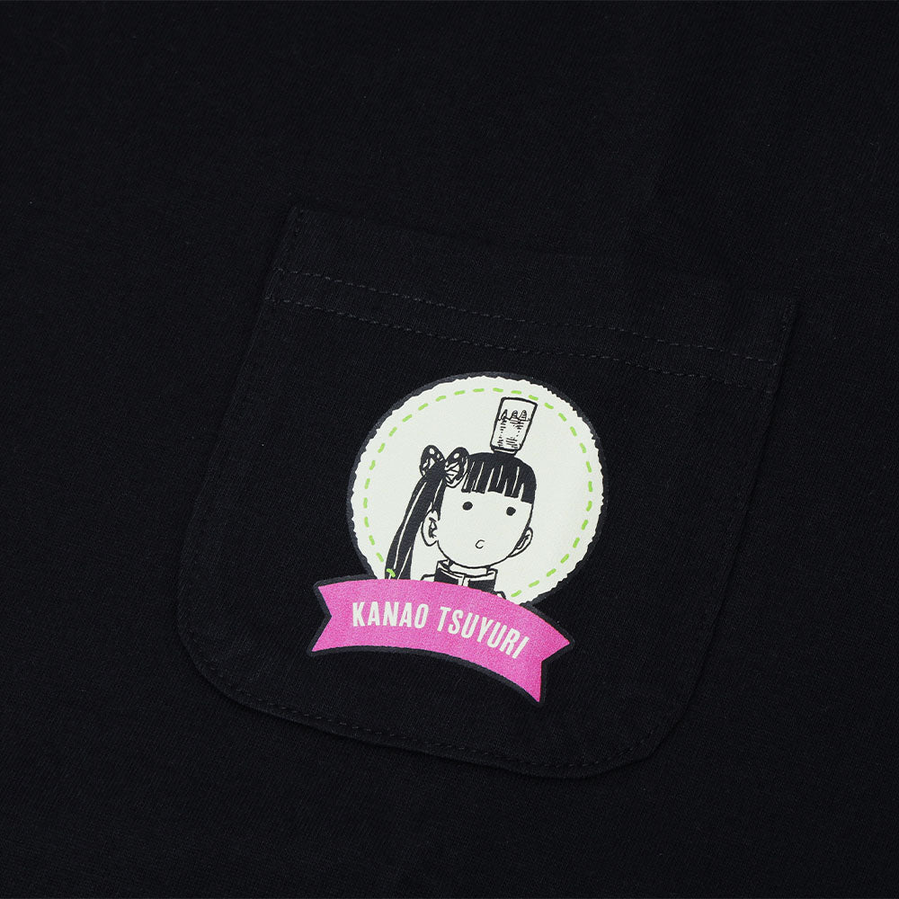 『鬼滅の刃』ポケット付きビッグシルエットTシャツ “HEROES” 栗花落カナヲ