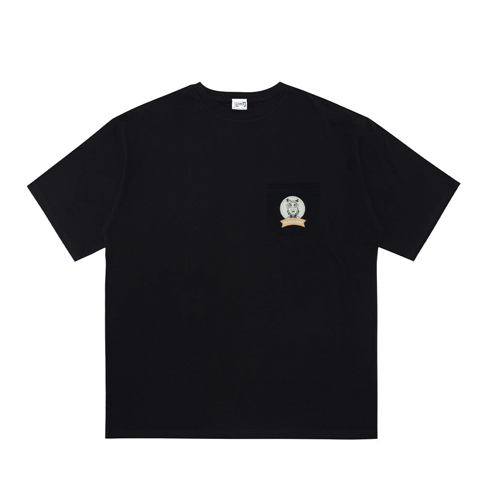 『鬼滅の刃』ポケット付きビッグシルエットTシャツ “HEROES” 煉獄杏寿郎