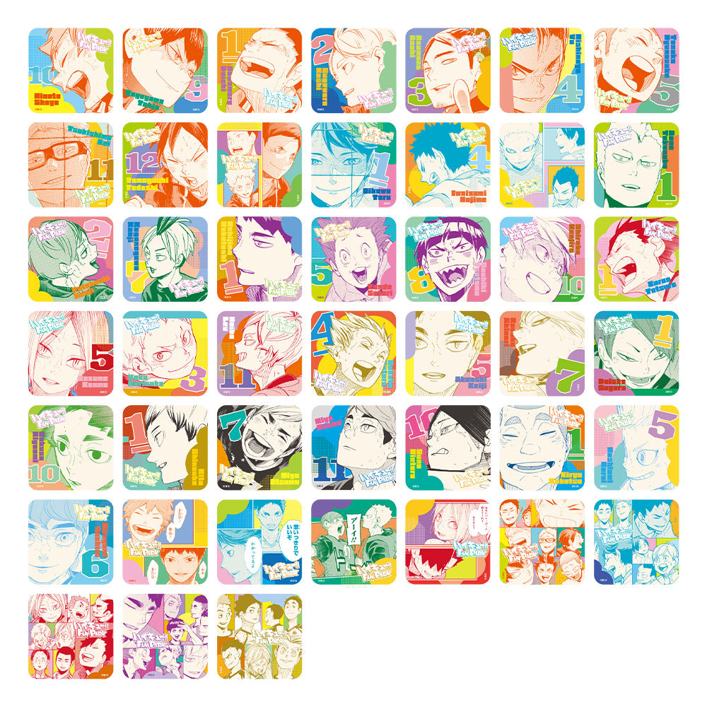 『ハイキュー!!』アートコースター(R) 「FUN!!」 (全45種/ランダム5種入り) <ハイキュー!! FAN PARK>