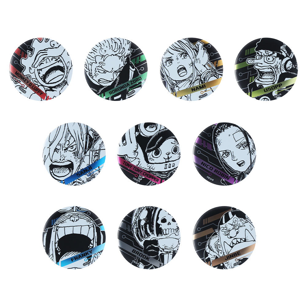 『ONE PIECE』デコレクション缶バッジ(R) 第5弾 エッグヘッド編 (全10種/ランダム1種入り)