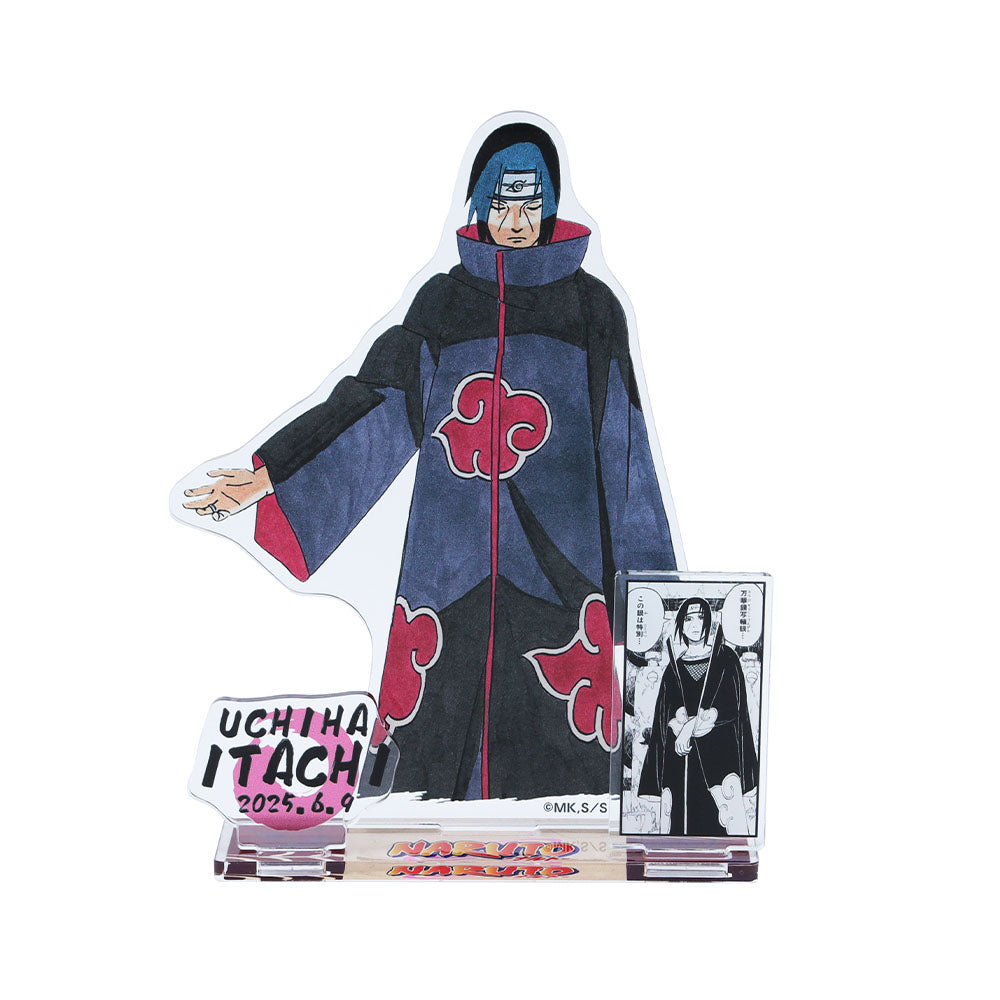 安価 ワタナベ NARUTO-ナルト-』バースデイ名場面ジオラマフィギュア うちは アクリルスタンド