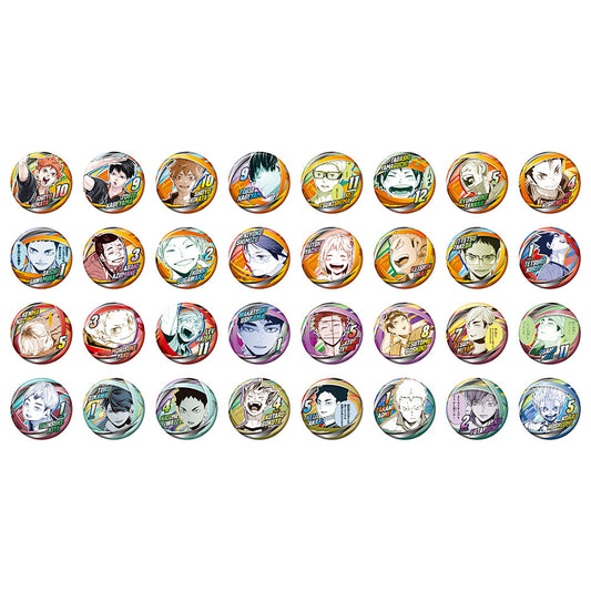 『ハイキュー!!』コレクション缶バッジ 「FUN!!」 全種セット (全32種入り) <ハイキュー!! FAN PARK>