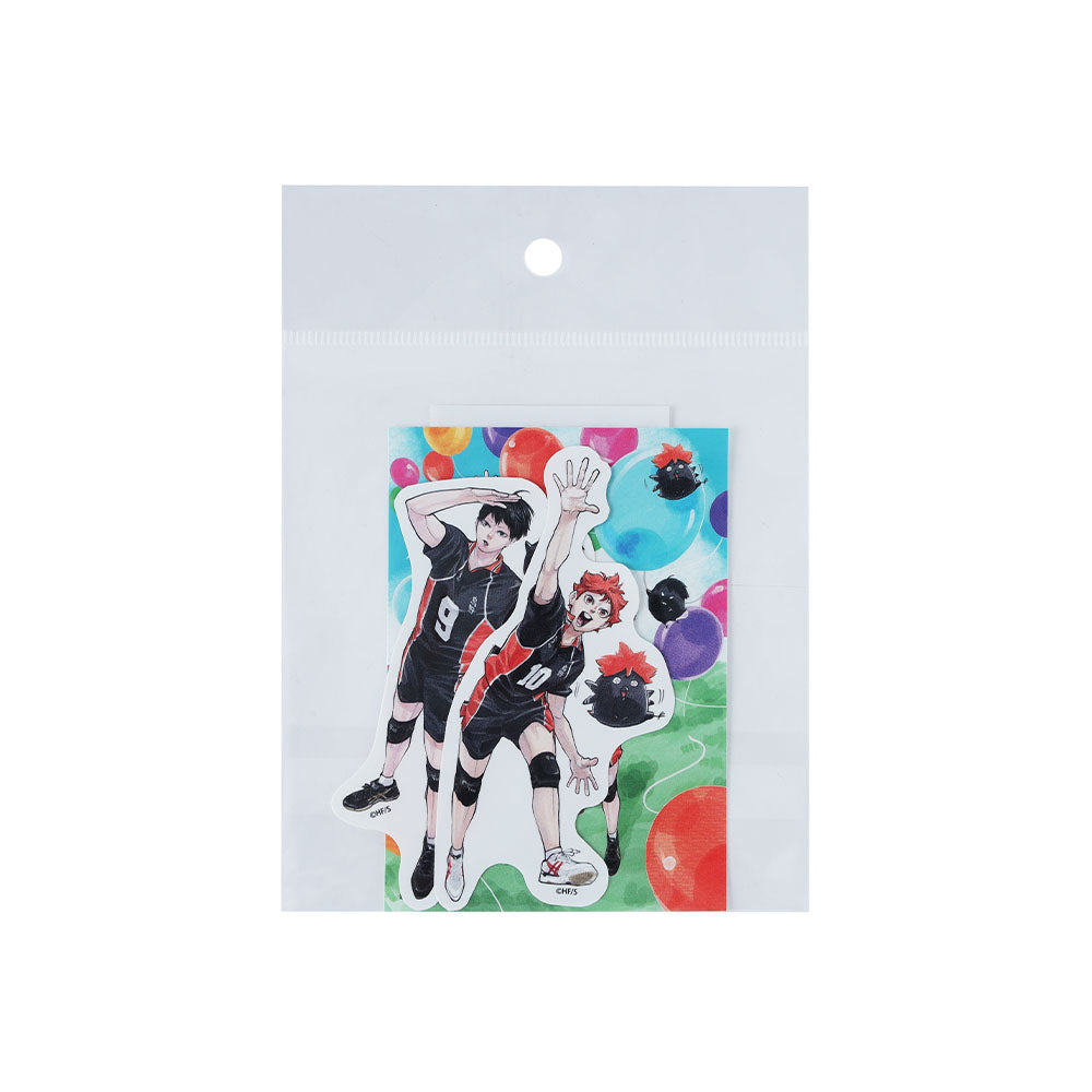 『ハイキュー!!』ダイカットステッカー 3枚セット キービジュアル <ハイキュー!! FAN PARK>