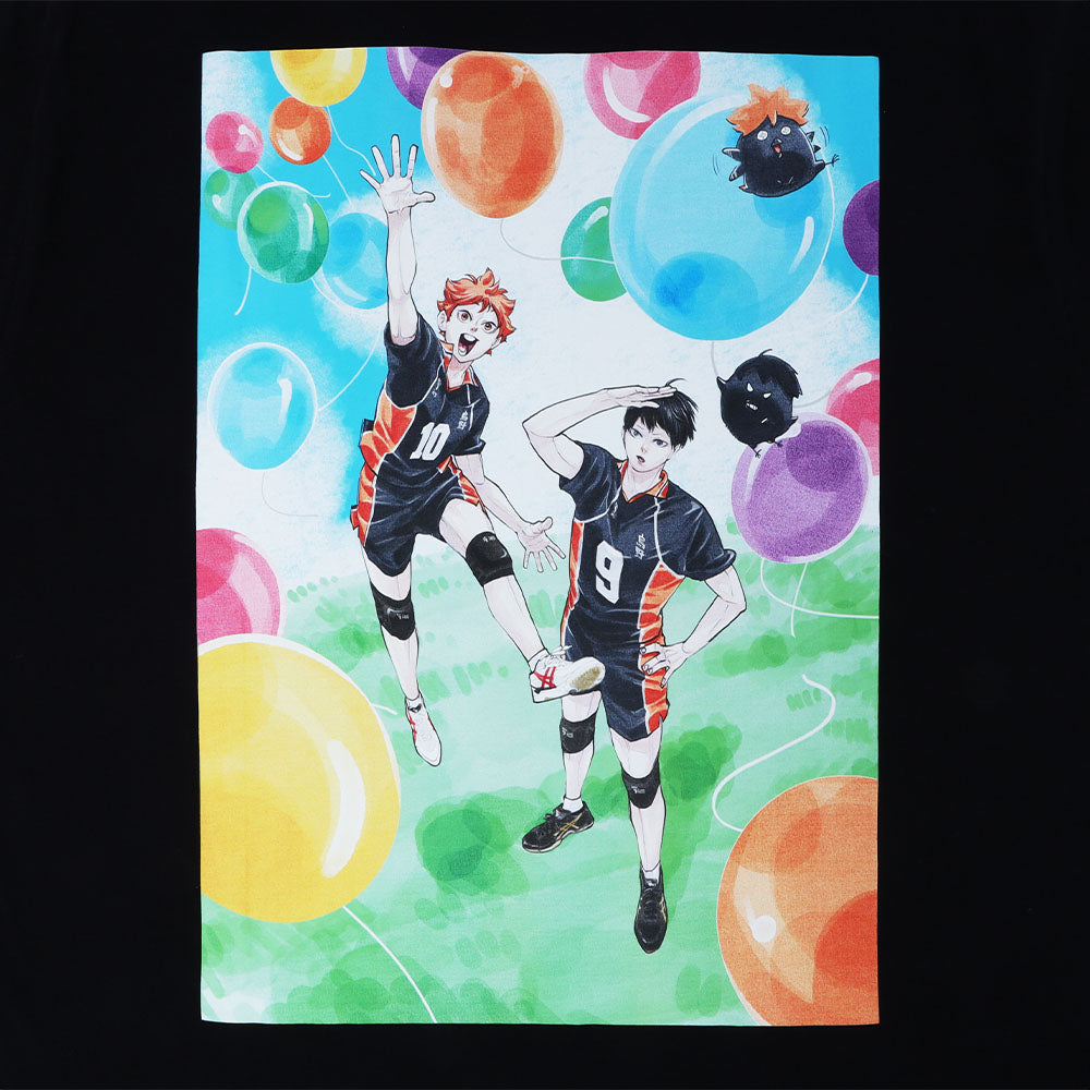 『ハイキュー!!』Tシャツ キービジュアル ブラック Mサイズ <ハイキュー!! FAN PARK>