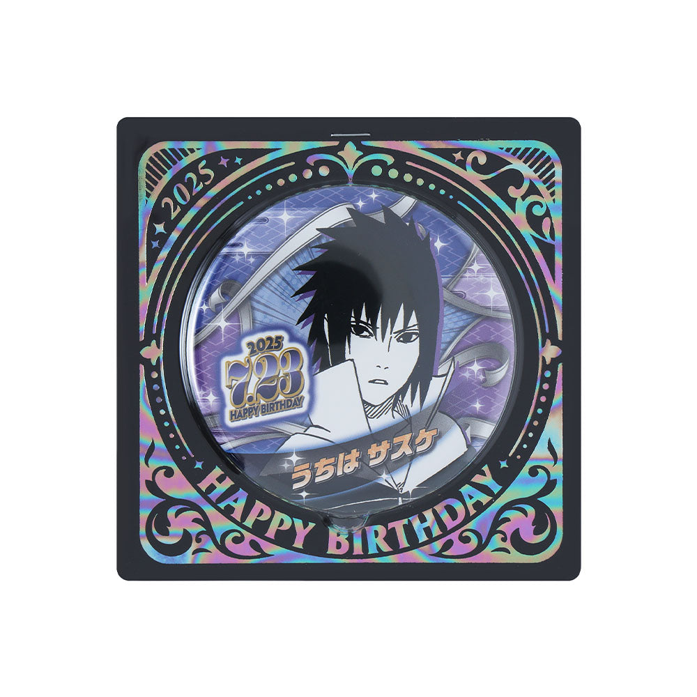 『NARUTO-ナルト-』バースデイ缶バッジ うちはサスケ