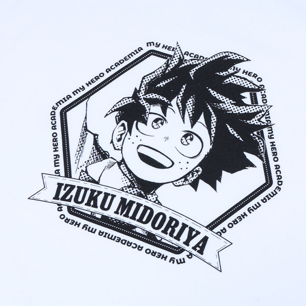 『僕のヒーローアカデミア』ラグランTシャツ “HEROES” 緑谷出久