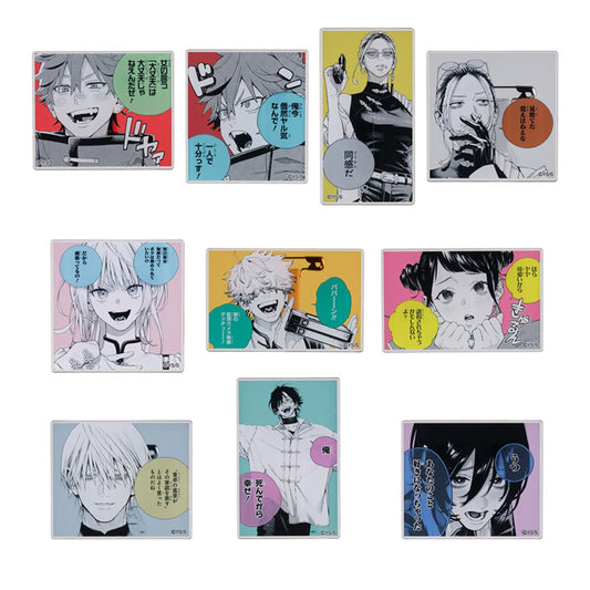 『極楽街』名言アクリルバッジコレクション 第1弾 (全10種/ランダム1種入り)